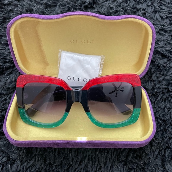 GG0083S Oversize Gucci Glasses - Picture 1 of 5